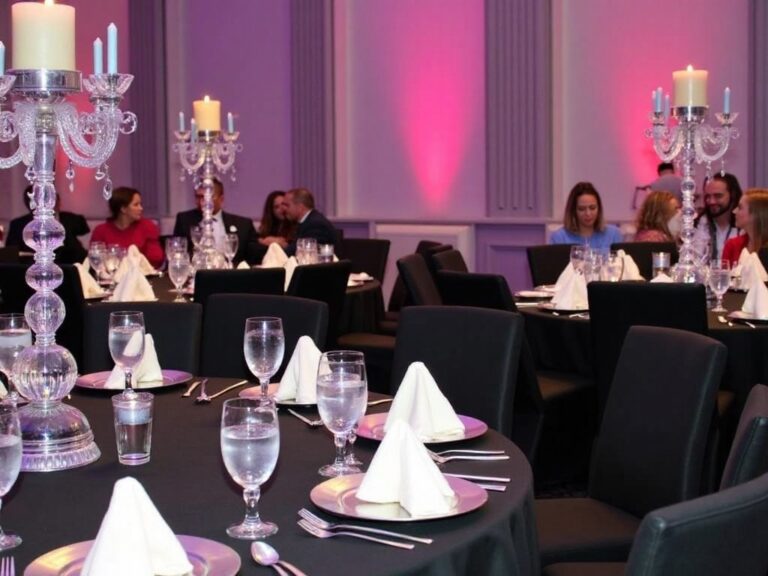 banquet ballroom event